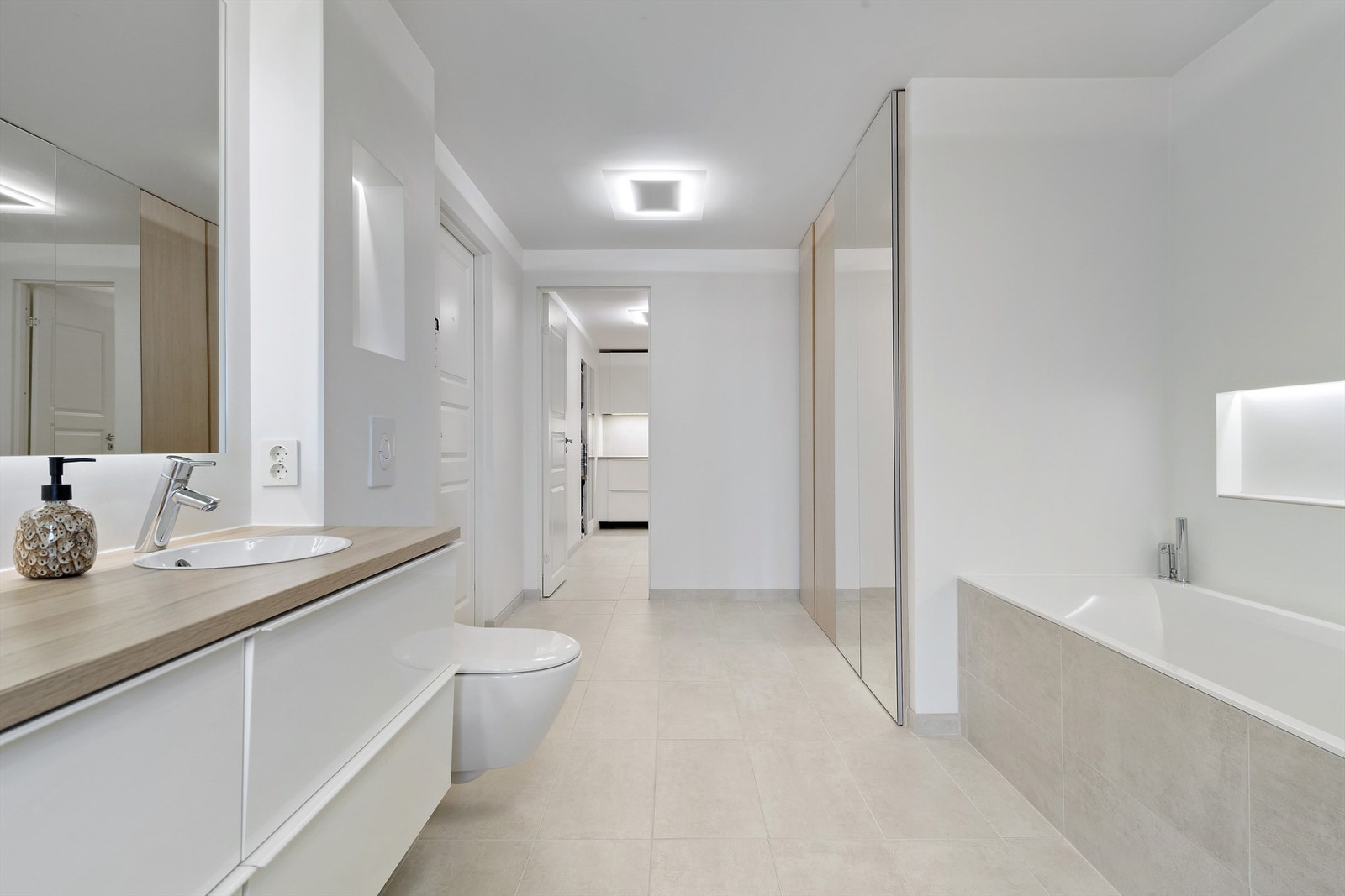 Vaskerom ligger i tilknytning til bad Galleribilde