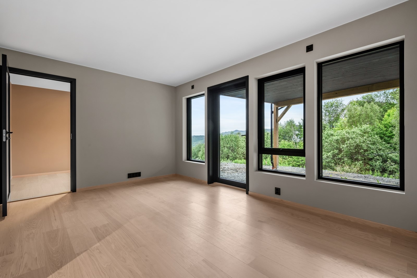 I sokkel finner vi 3 soverom på 8kvm Galleribilde