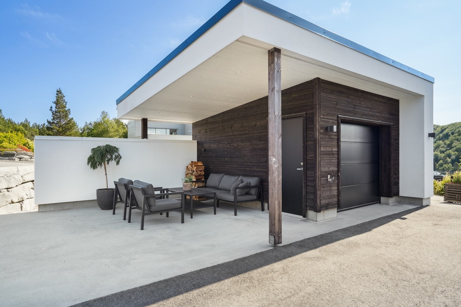 Frittliggende utebod/mindre garasje Galleribilde