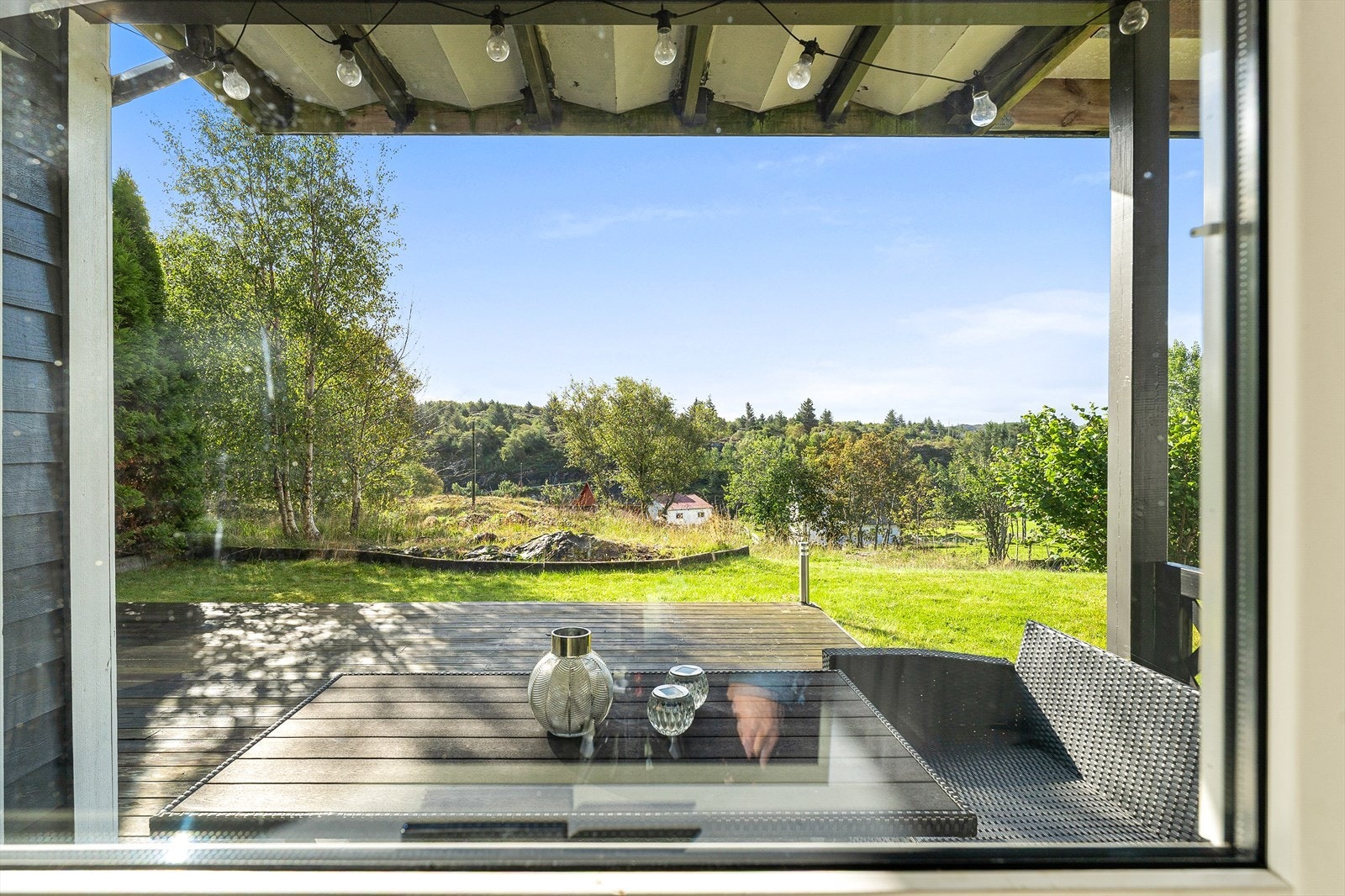 Utsikt fra stua Galleribilde