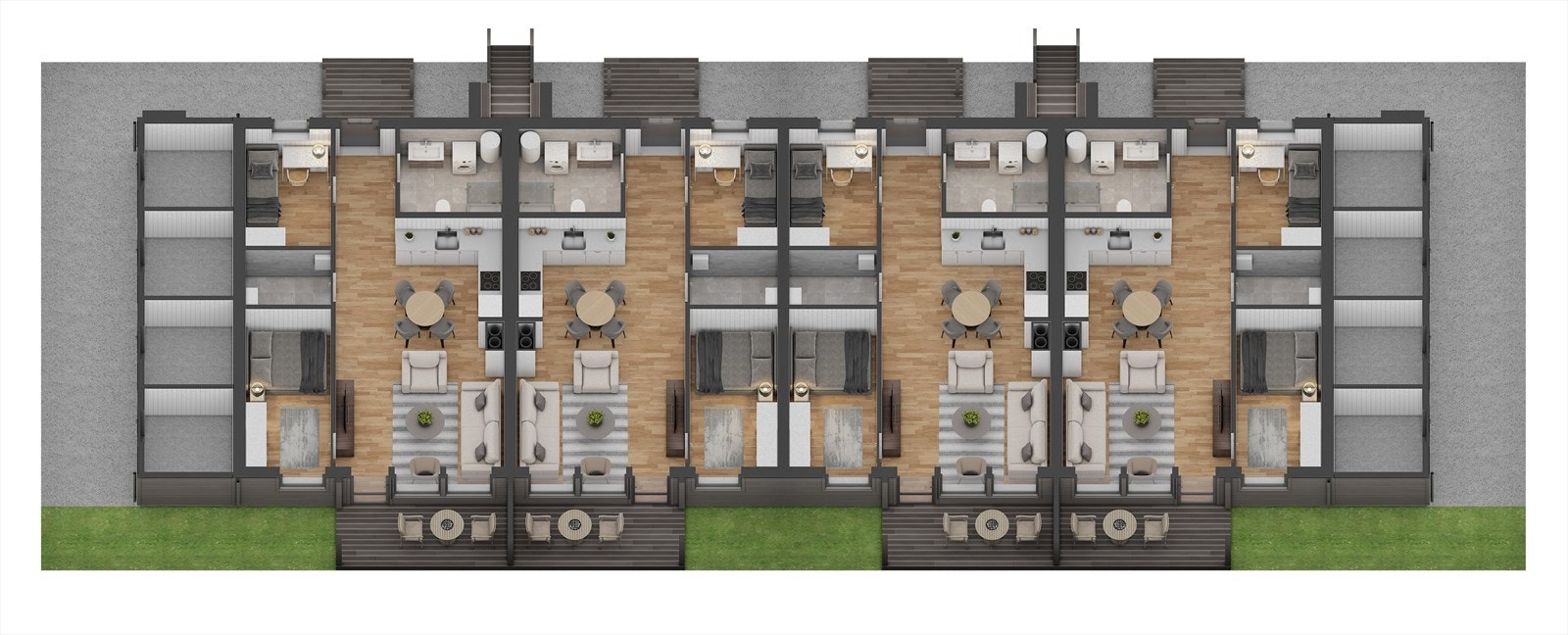 Plantegning 1. etasje Galleribilde