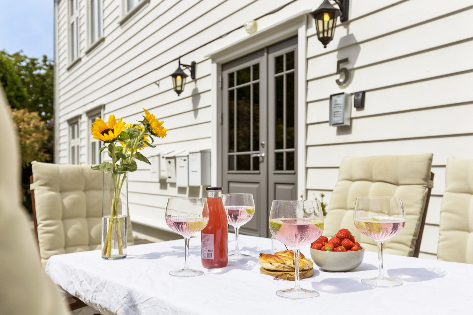 Her kan man invitere venner og familie på mange hyggelige sammenkomster Galleribilde