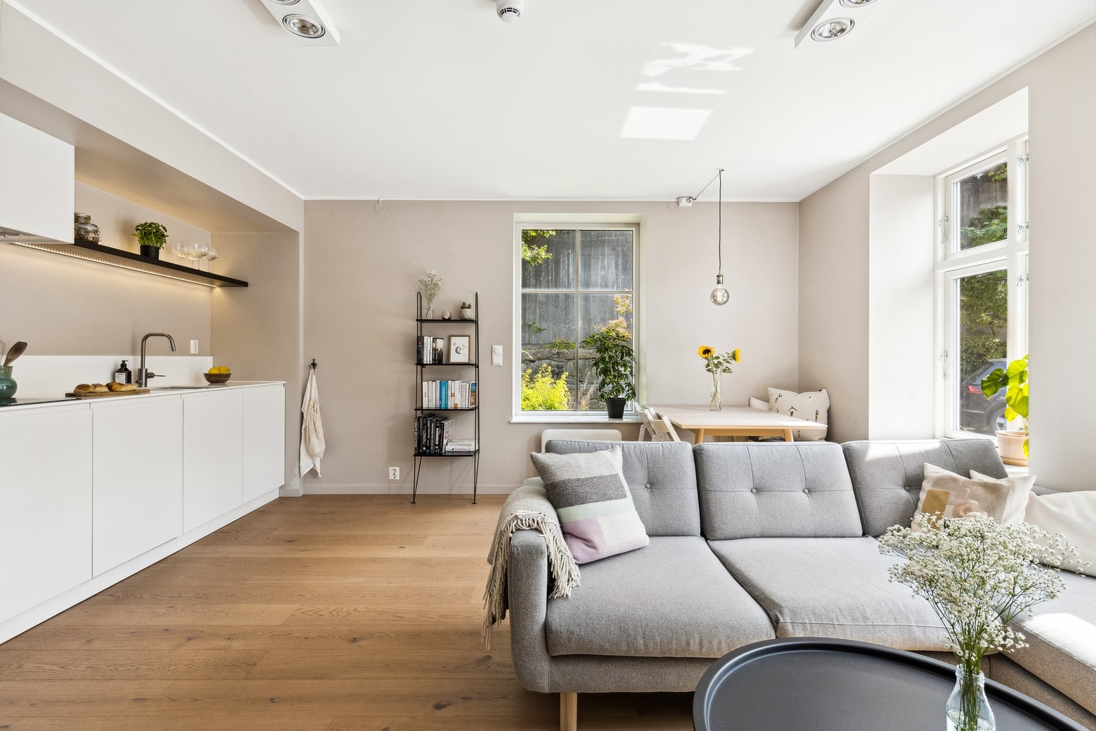 Lys og moderne 3-roms leilighet i et av Bergens mest sjarmerende nabolag Galleribilde