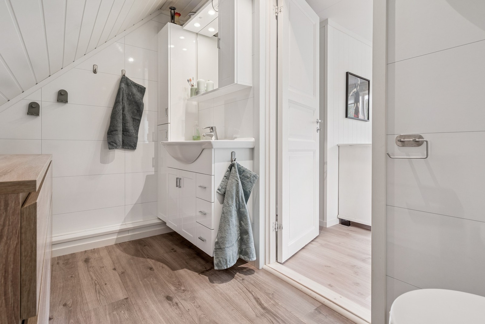 Toalettrom. Galleribilde