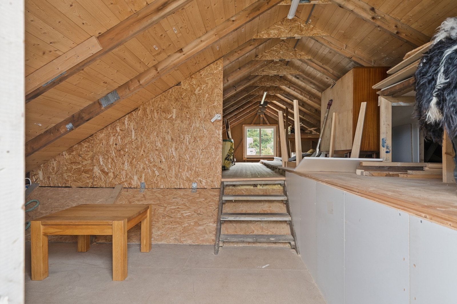 Garasjeloft. Galleribilde