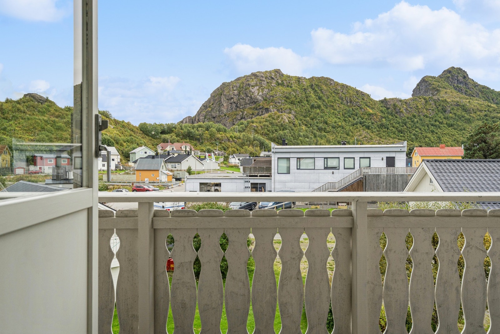 Utsikt fra balkongen. Galleribilde