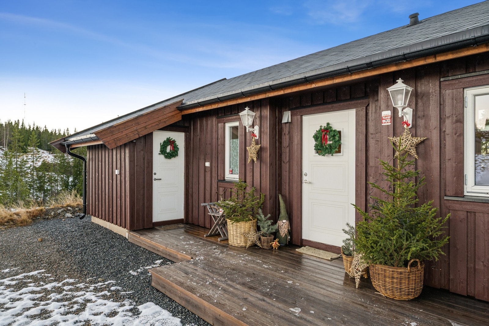 La oss ta en tur inn i hytten. Galleribilde