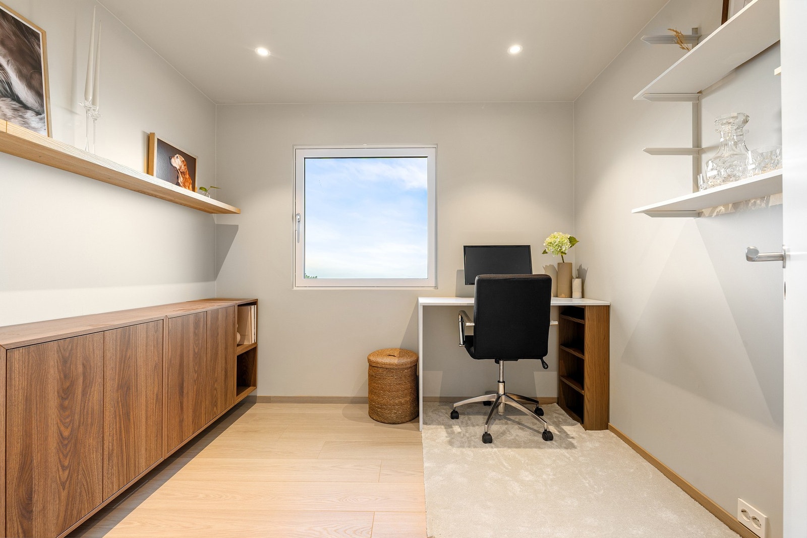 Soverom/kontor på 7,1 kvm. Galleribilde