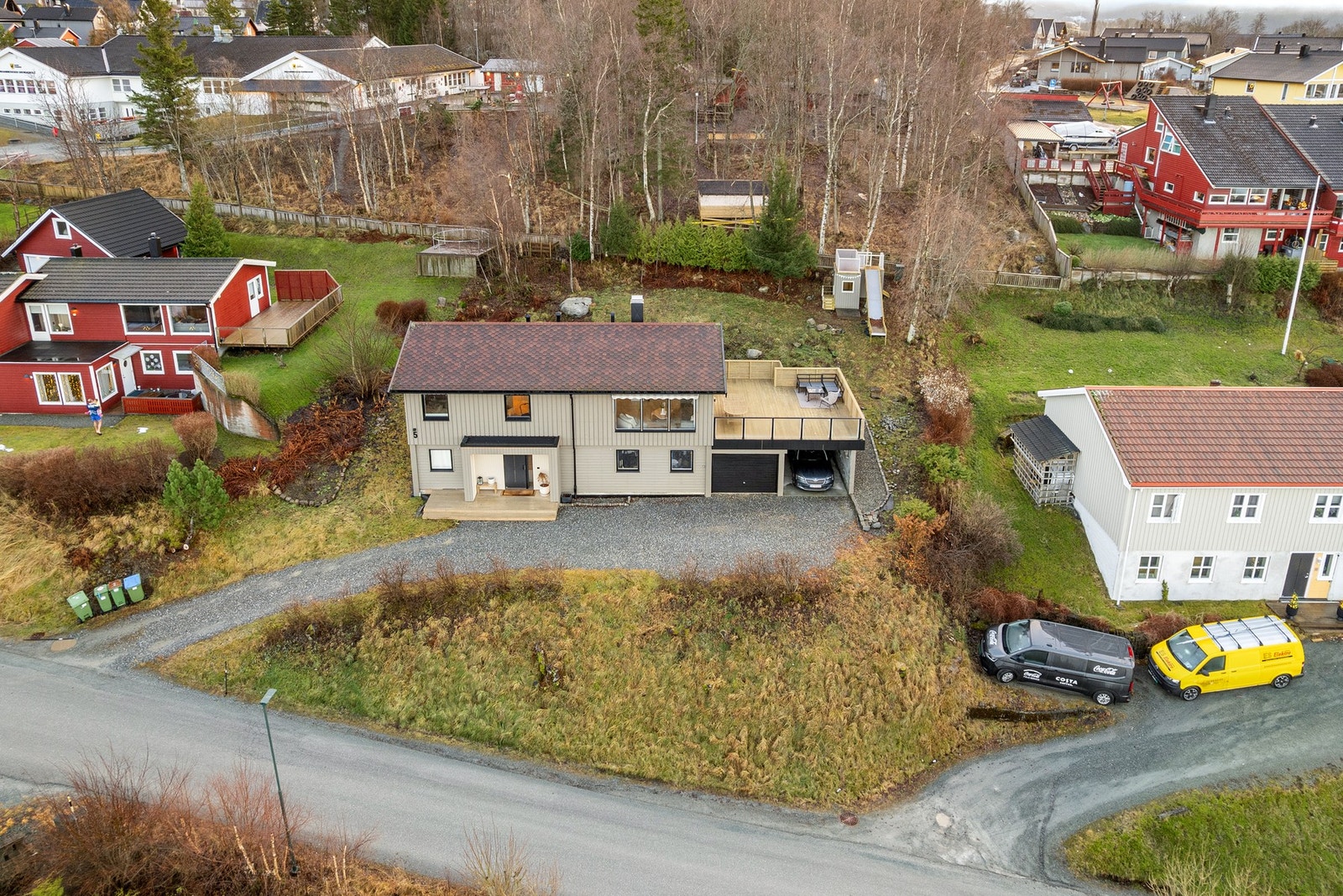 Fasadebilde. Galleribilde