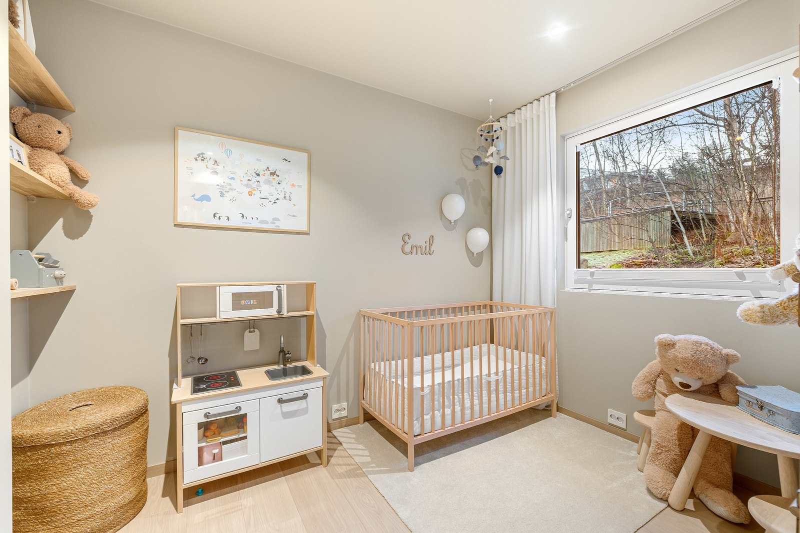 Soverom på 7,5 kvm. Galleribilde