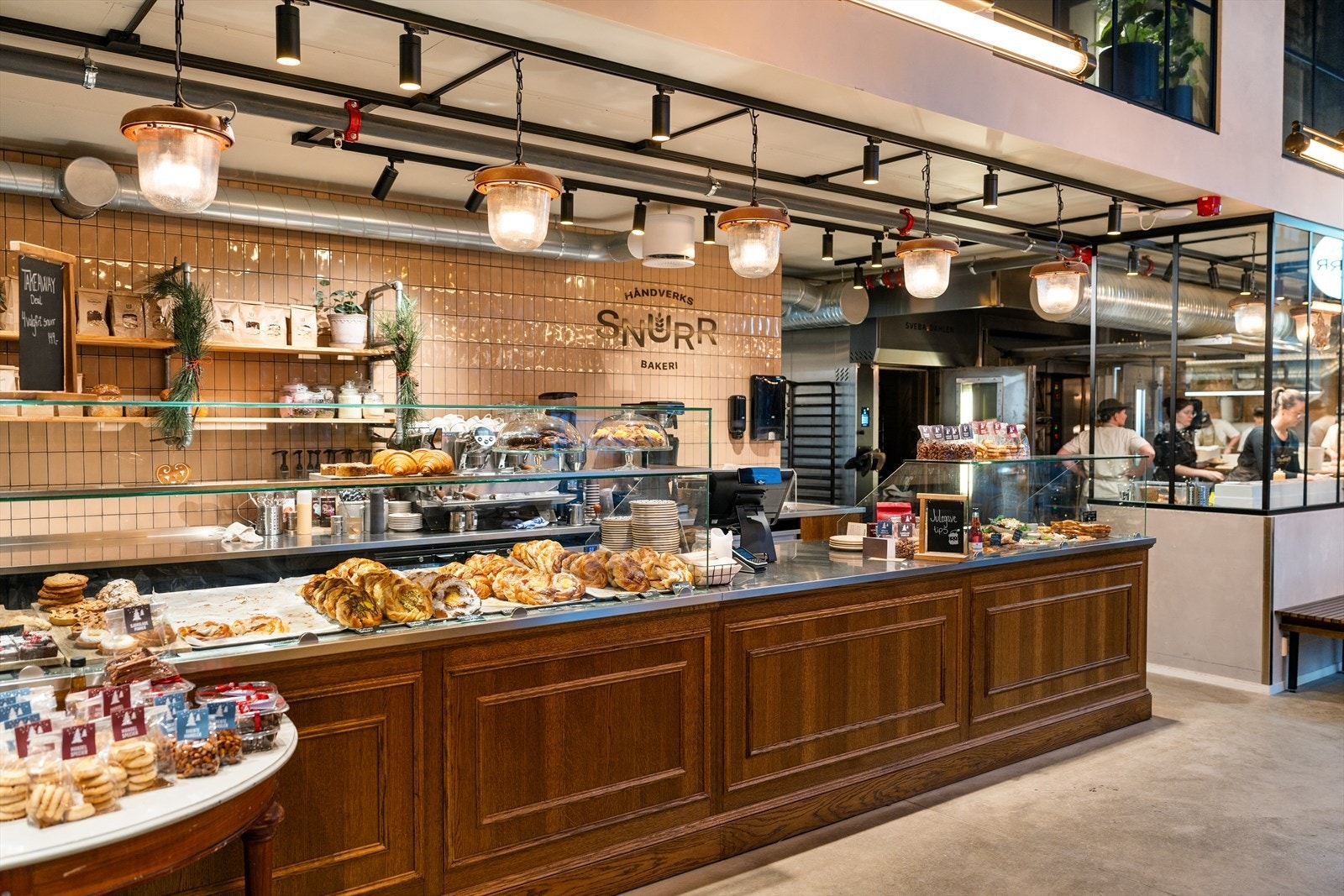 I umiddelbar nærhet fra leiligheten ligger det populære bakeriet Snurr. Galleribilde