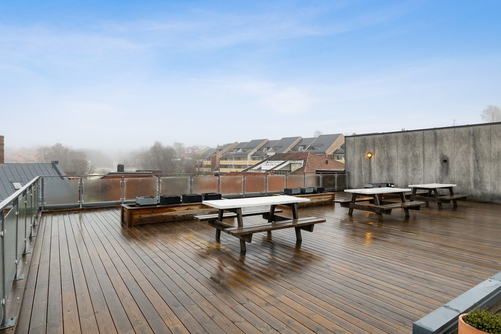 De to takterrassene gjør er perfekt for å nyte solfylte dager. Galleribilde