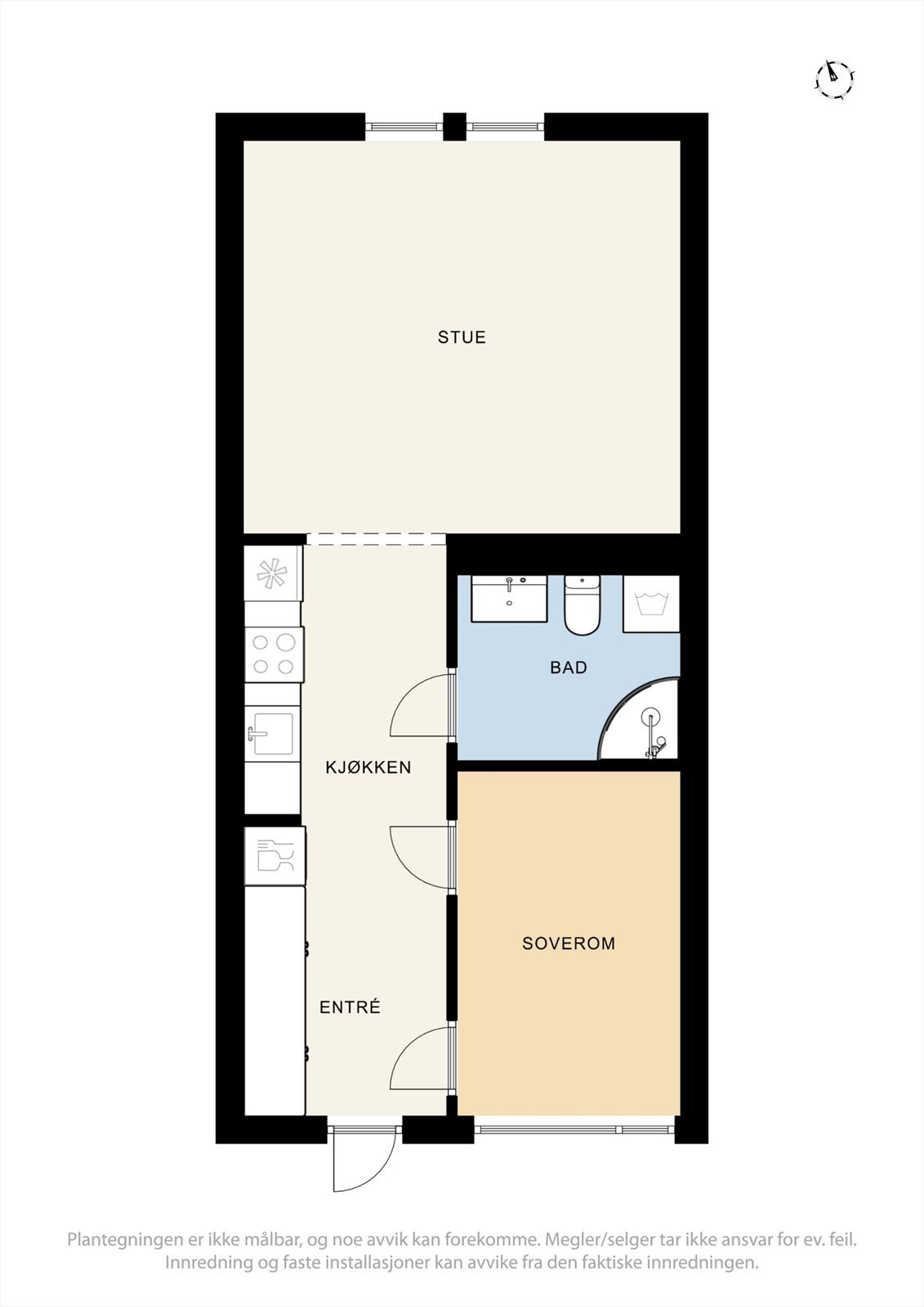 Plantegning. Galleribilde