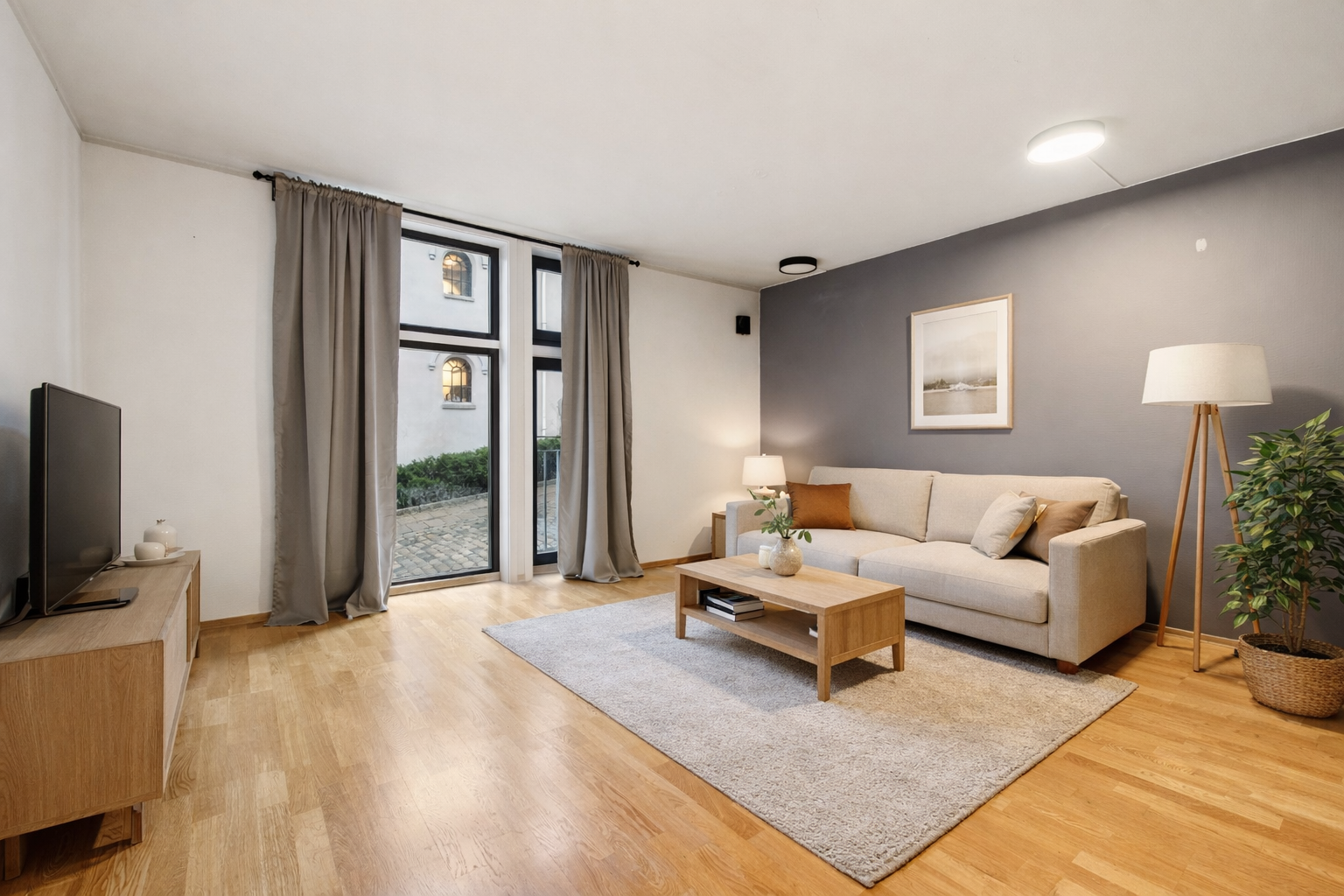 DNB Eiendom v/Karl-Otto Ruud presenterer Kongens gate 7! Det gjøres oppmerksom på at bilde er AI generert og avviker noe fra virkeligheten. Galleribilde