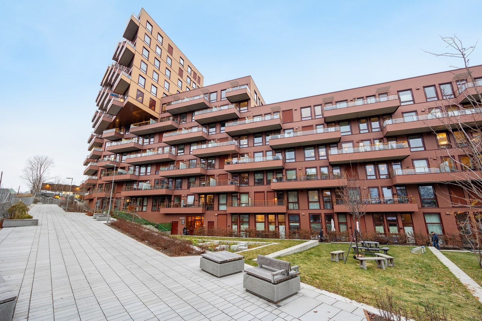 Fasade Tigergården. Galleribilde