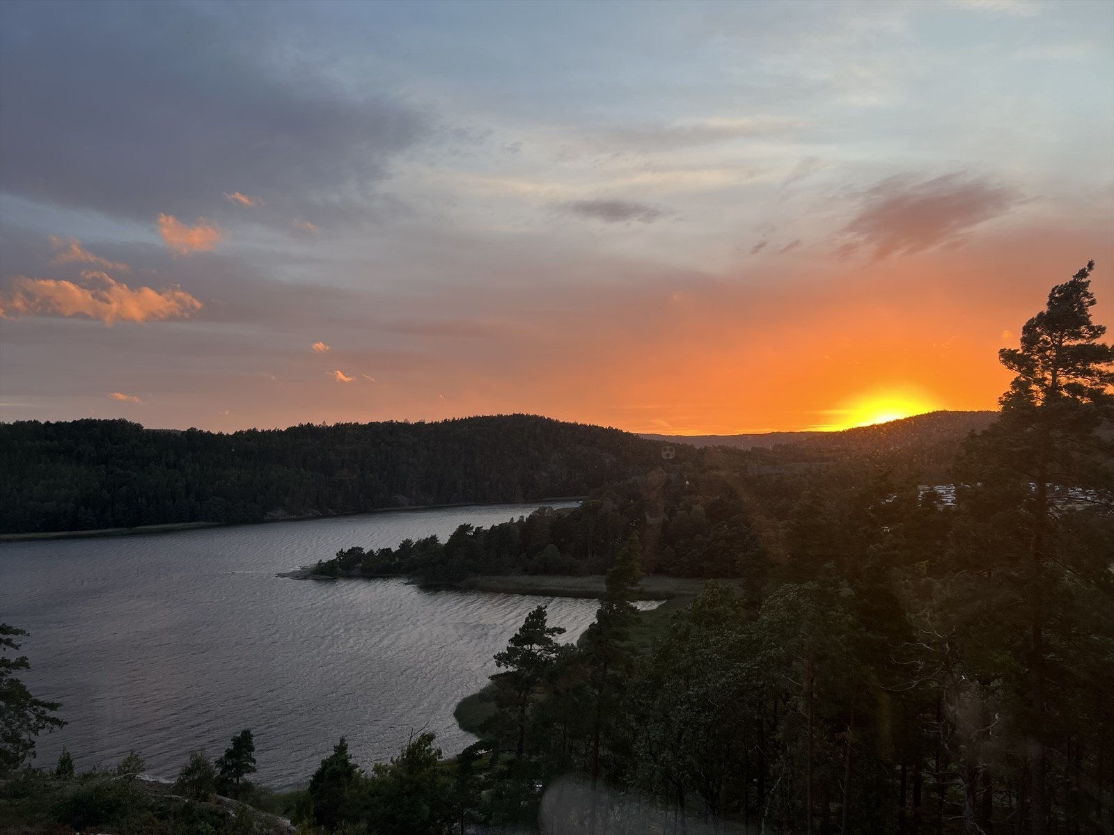 Fantastisk kveldssol (tatt av selger) Galleribilde