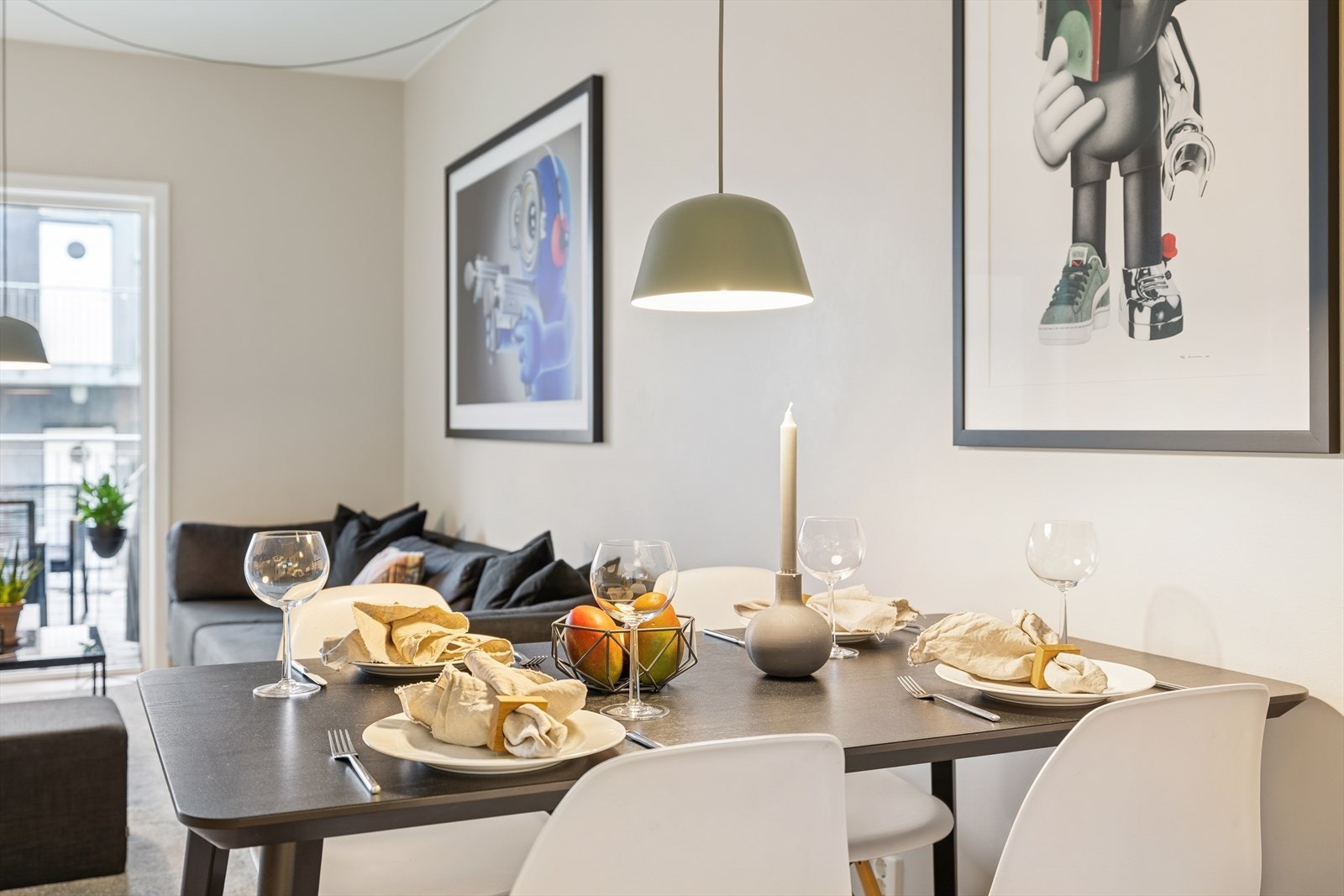 Her får du et hjem som inviterer til fellesskap, samtidig som det gir fleksibilitet til å innrede etter egne ønsker. Galleribilde