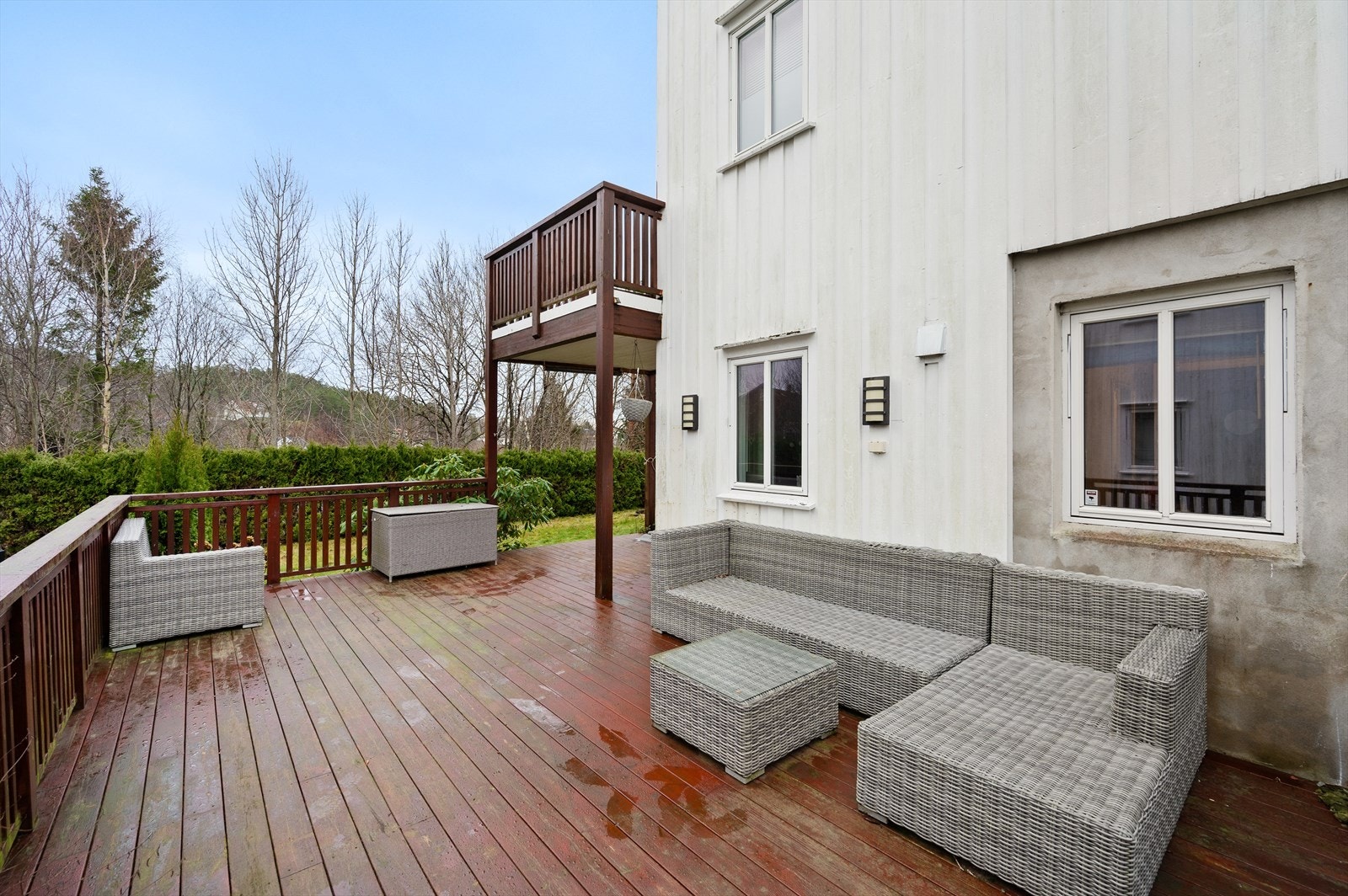 God plass til utemøbler Galleribilde