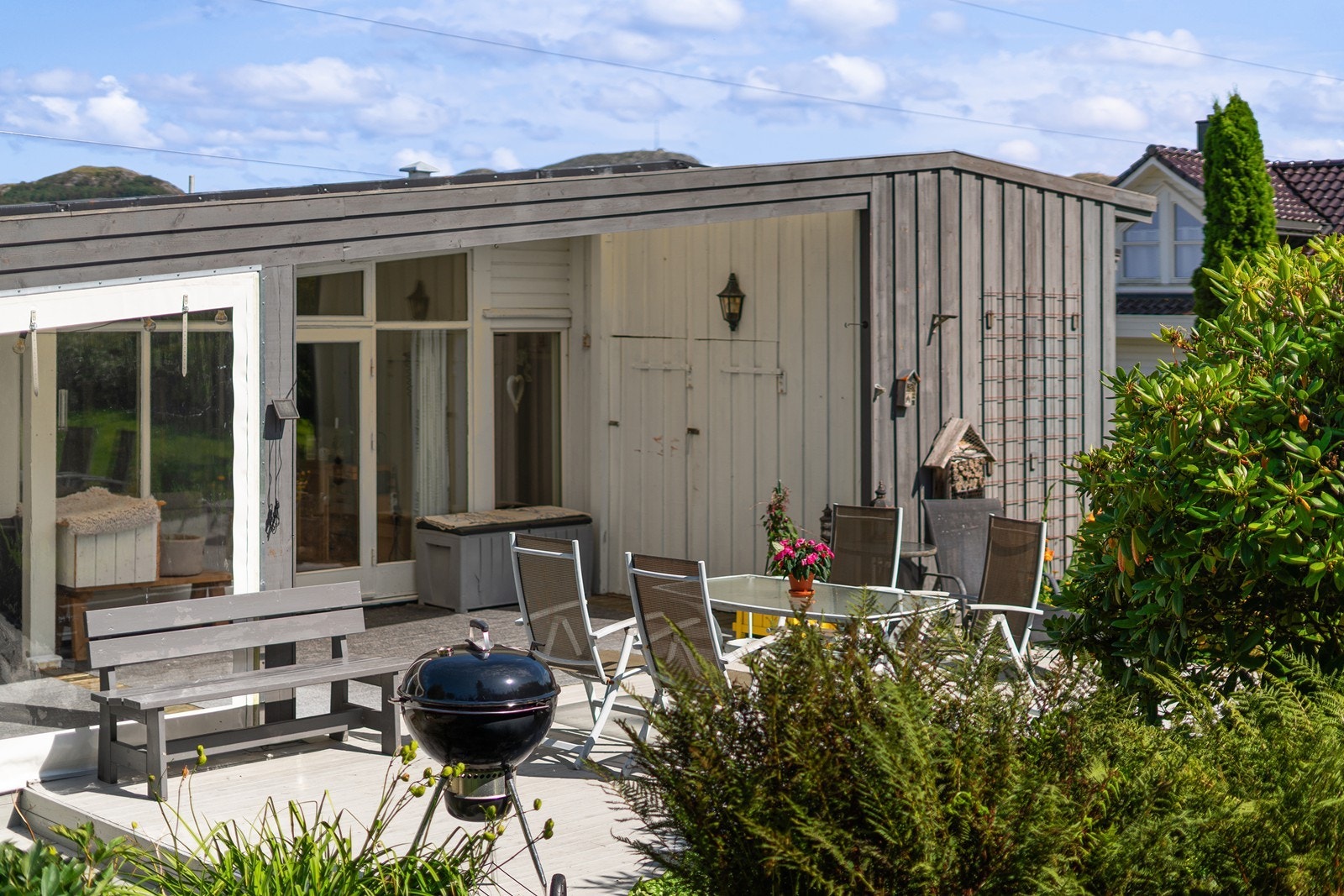 Nyt late sommerdager her Galleribilde