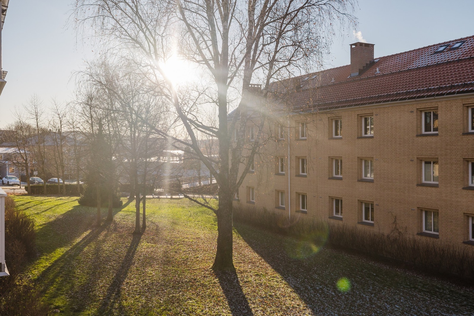 Fellesområder med utsikt fra balkong Galleribilde