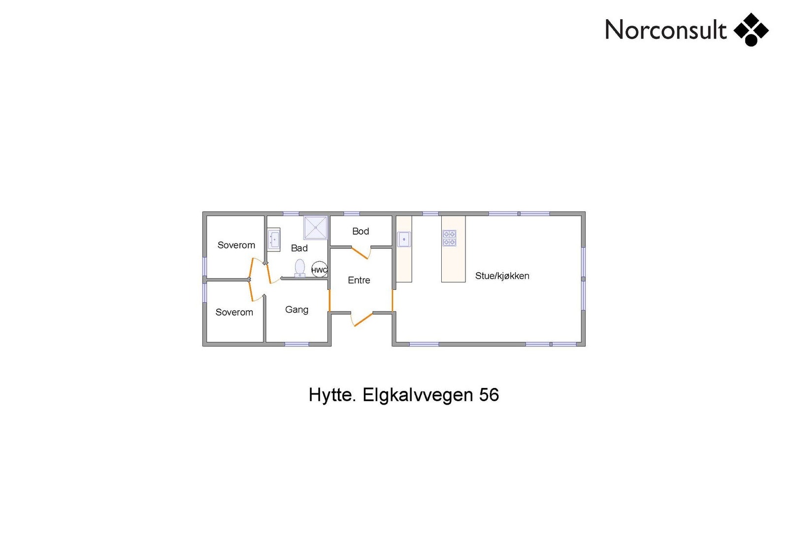 Planskisse Galleribilde