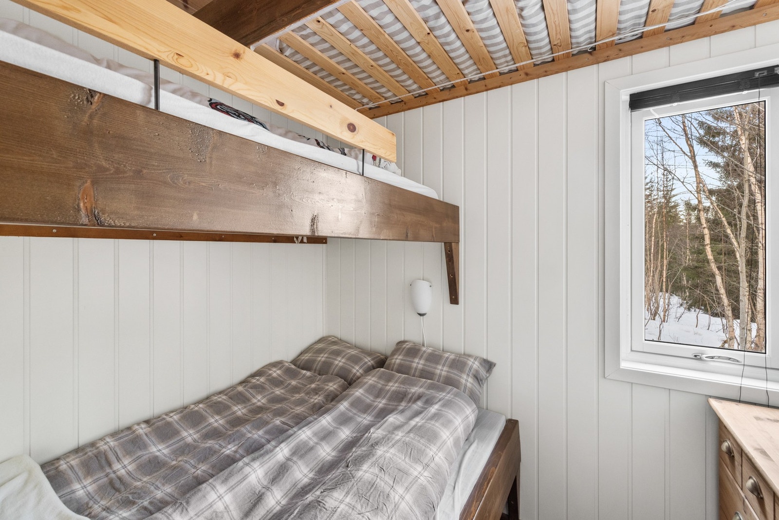 Del av soverom Galleribilde