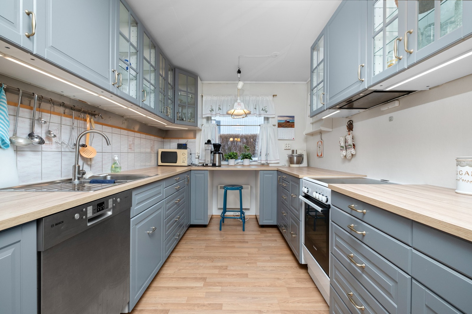 Kjøkken på 9,7 kvm. Galleribilde