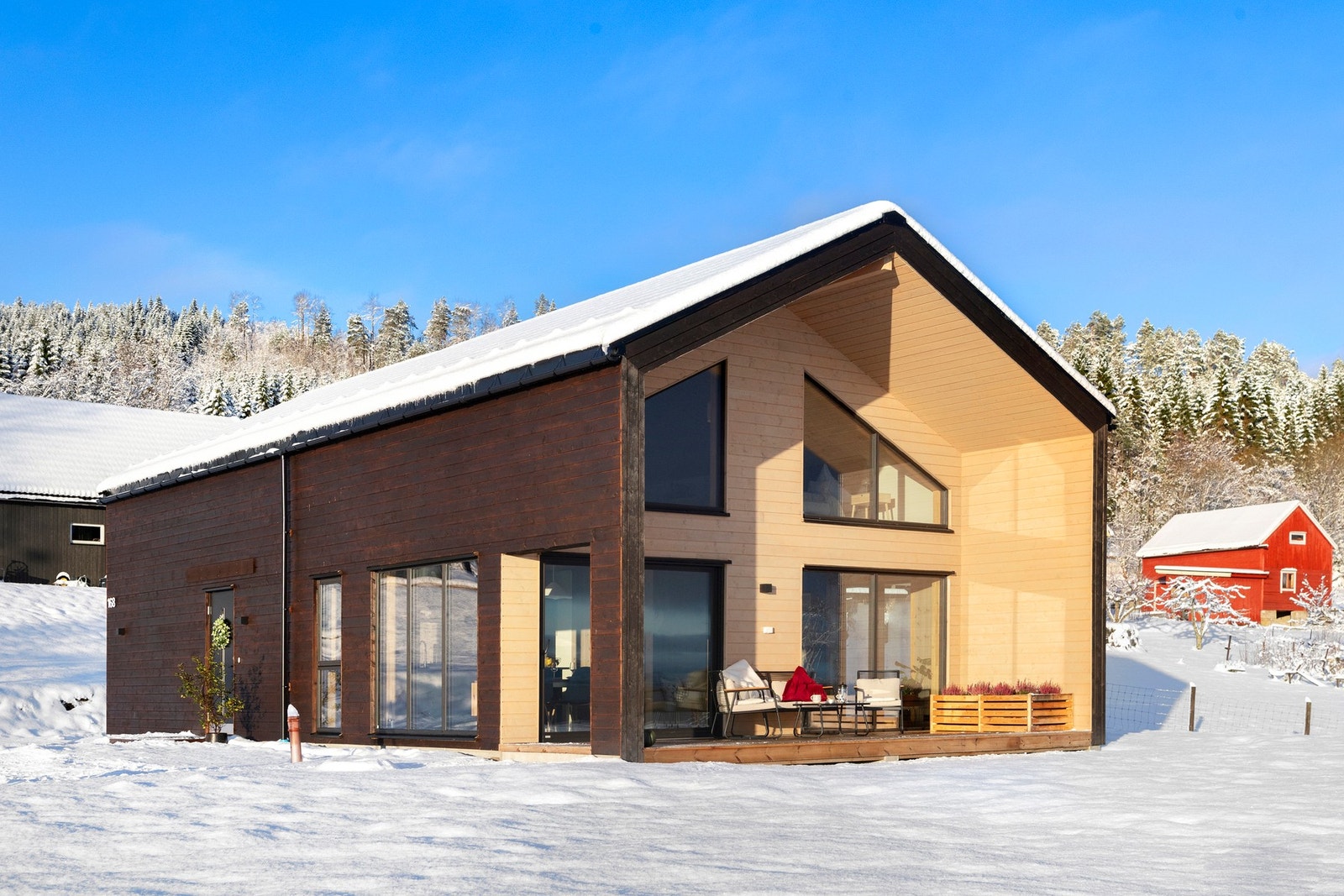 Fasade mot sør og øst Galleribilde