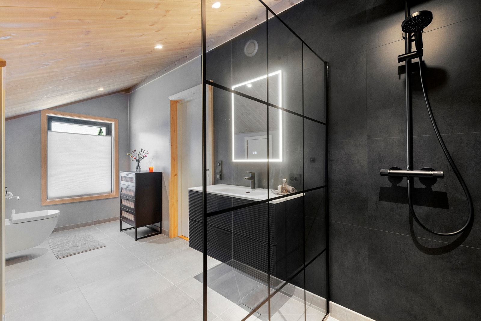 Bad loft Galleribilde