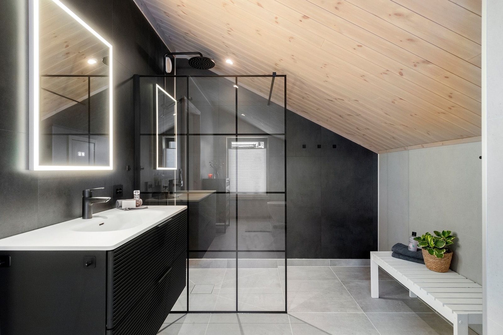 Bad loft Galleribilde