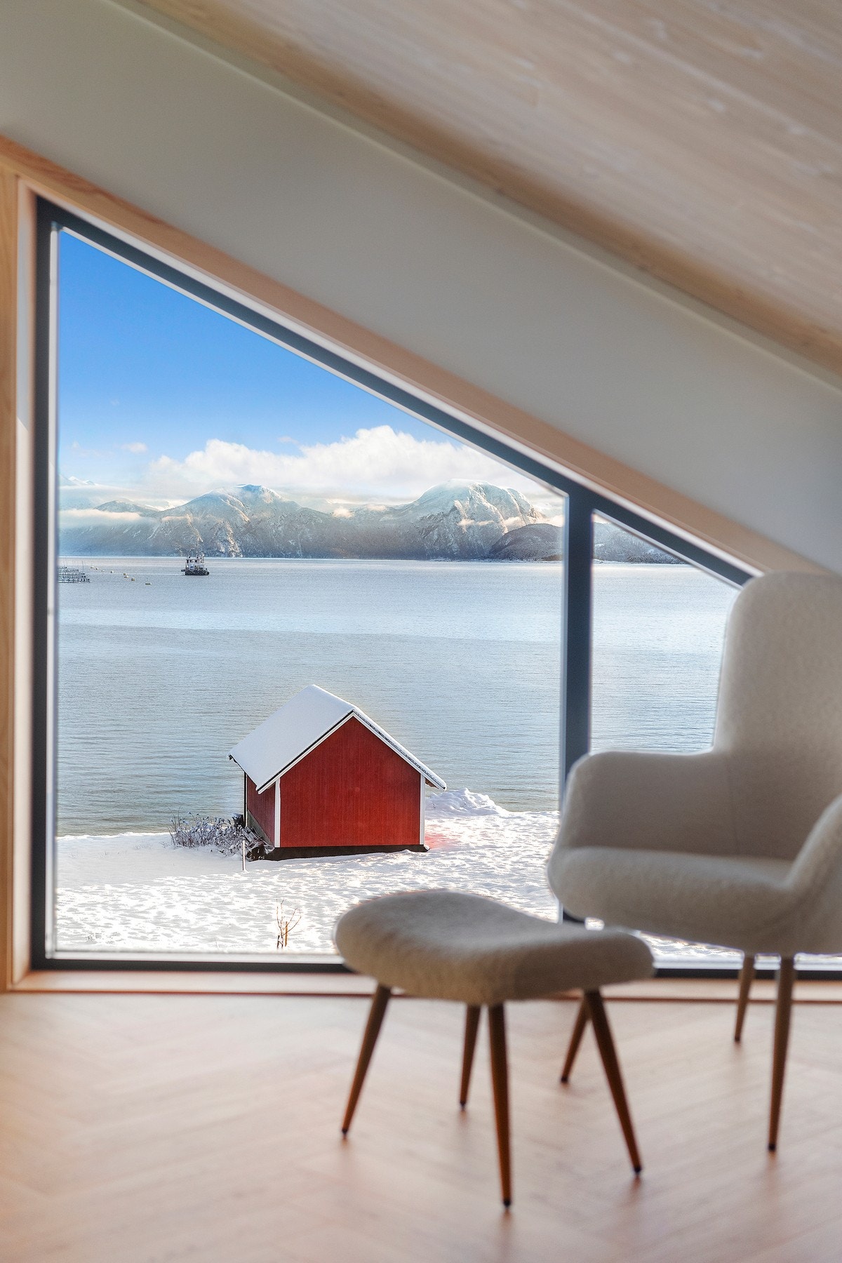 Utsikt fra loftet Galleribilde