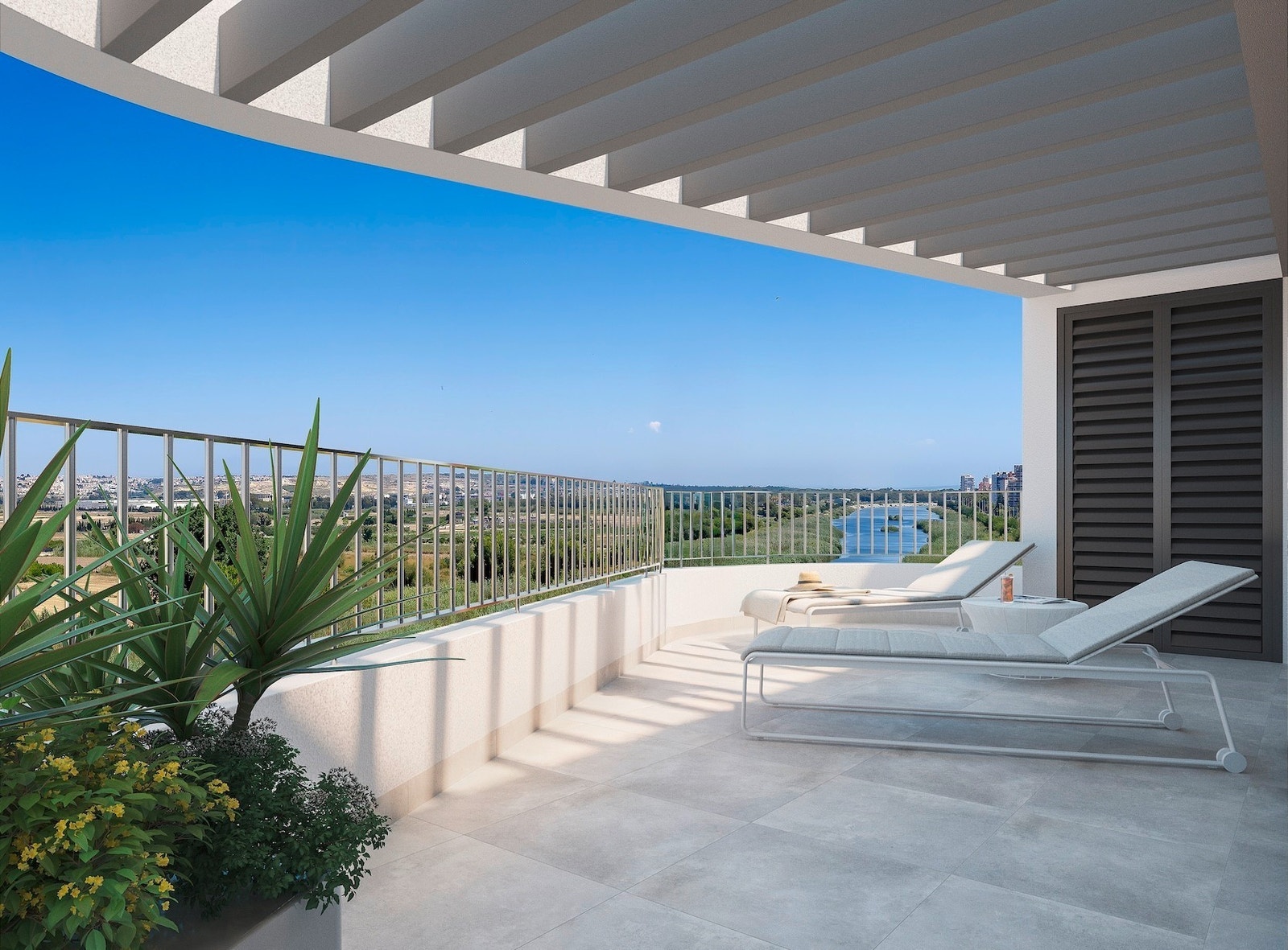 Terrasse Galleribilde