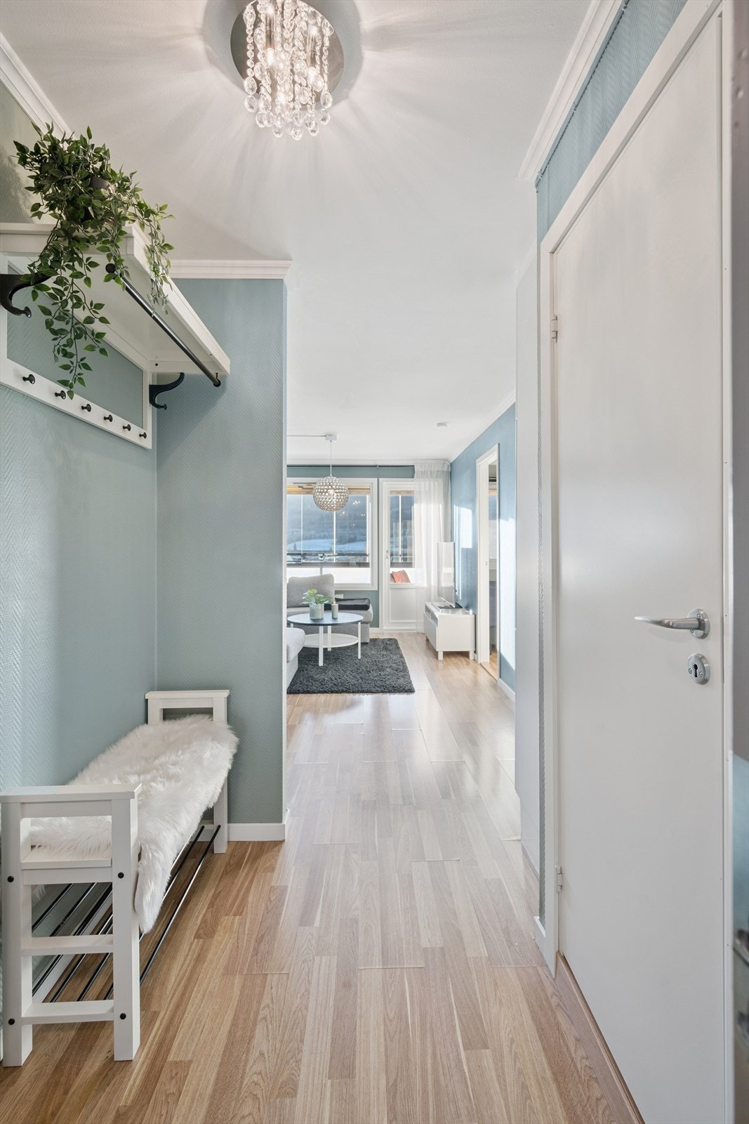 Fin plass til oppheng av klær etc. Galleribilde