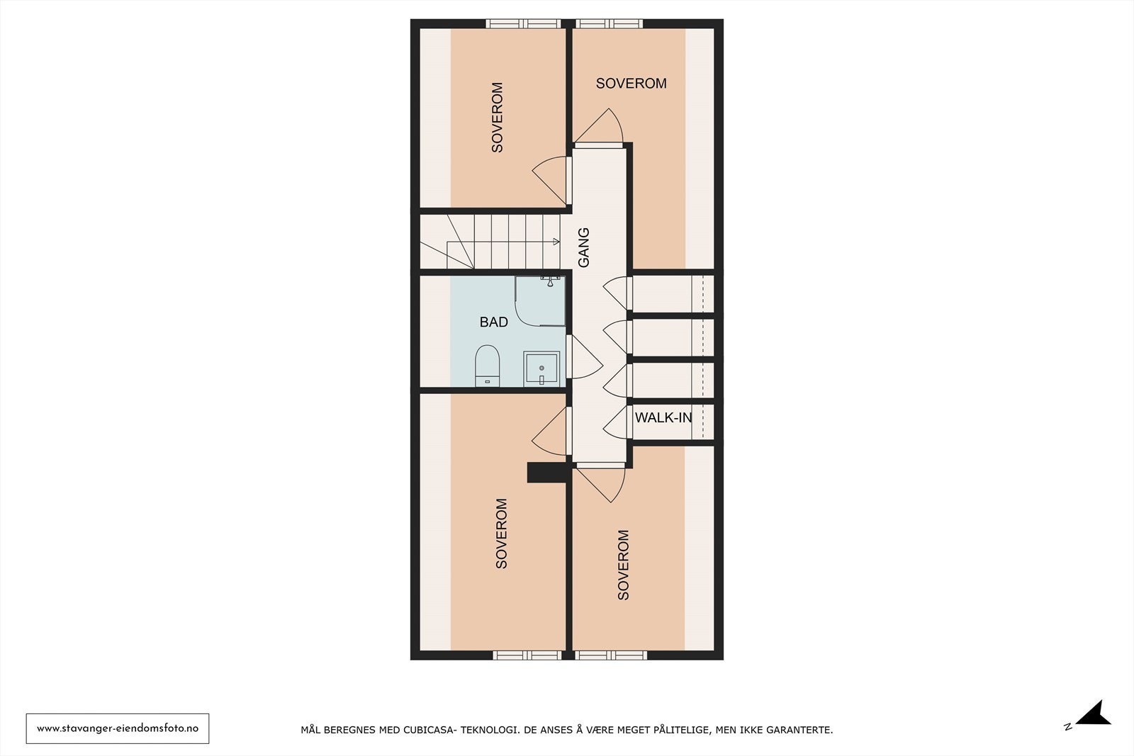 Plantegning 2.etg Galleribilde