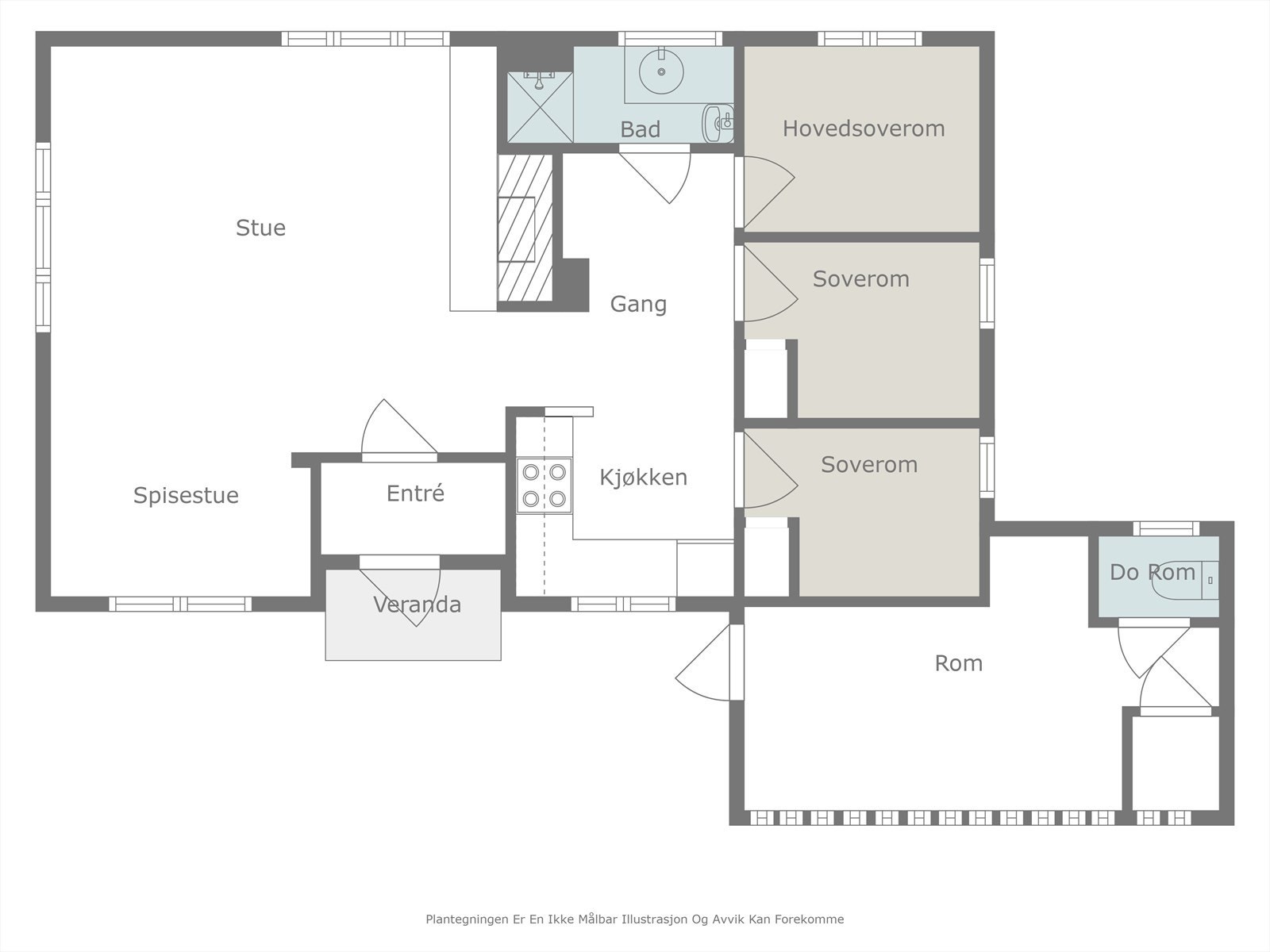 Plantegning. Galleribilde