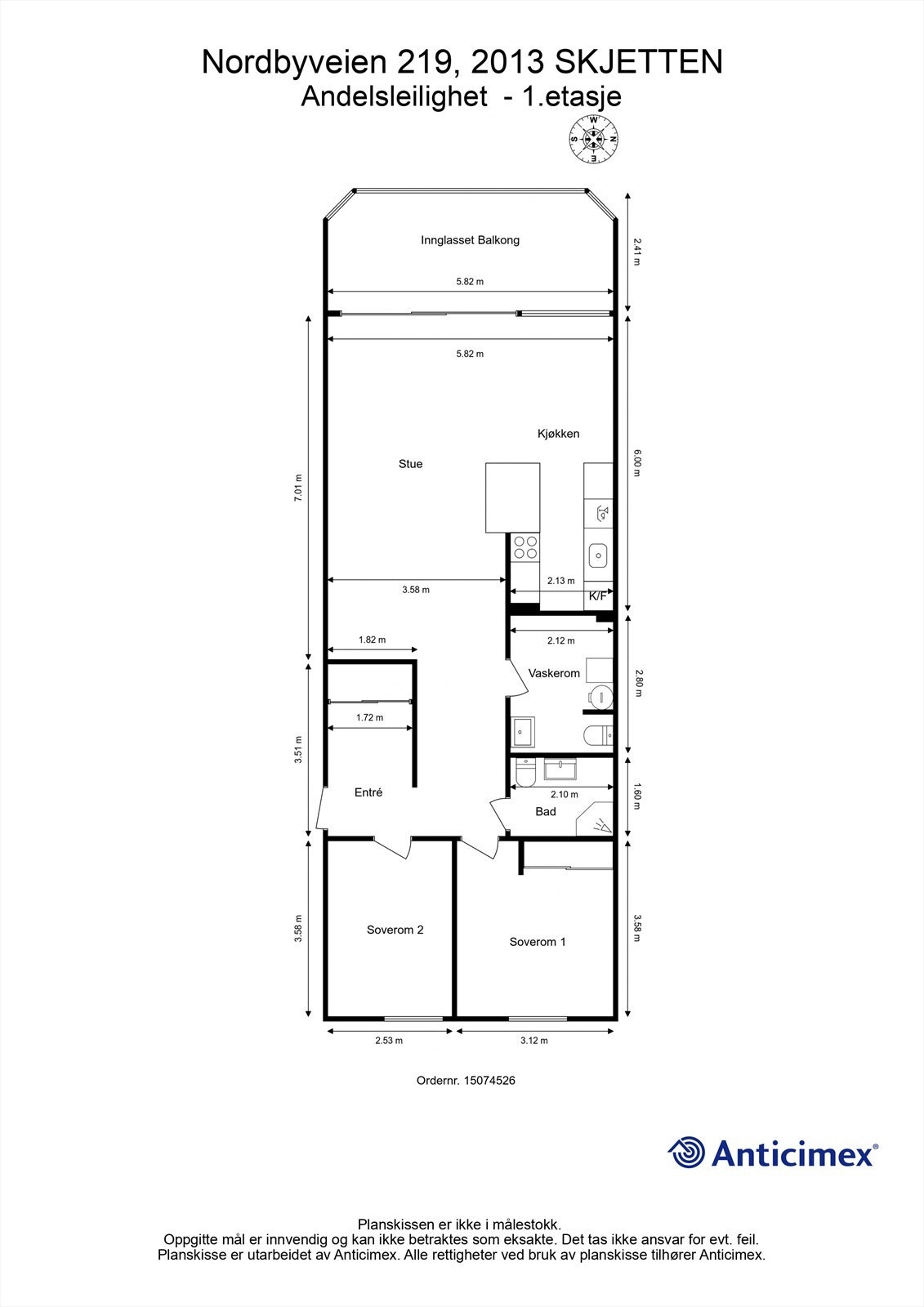Ta en titt på plantegningen før du blar deg videre. Galleribilde