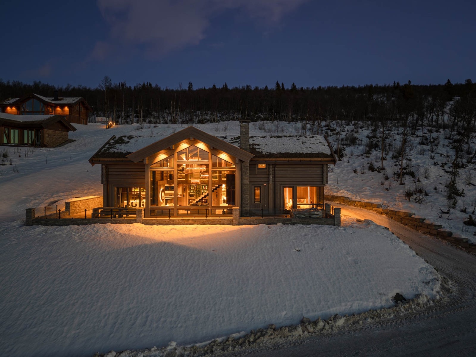 Velkommen til en magisk hytte - beliggende nydelig i Blomsetlies vakre naturlandskap Galleribilde
