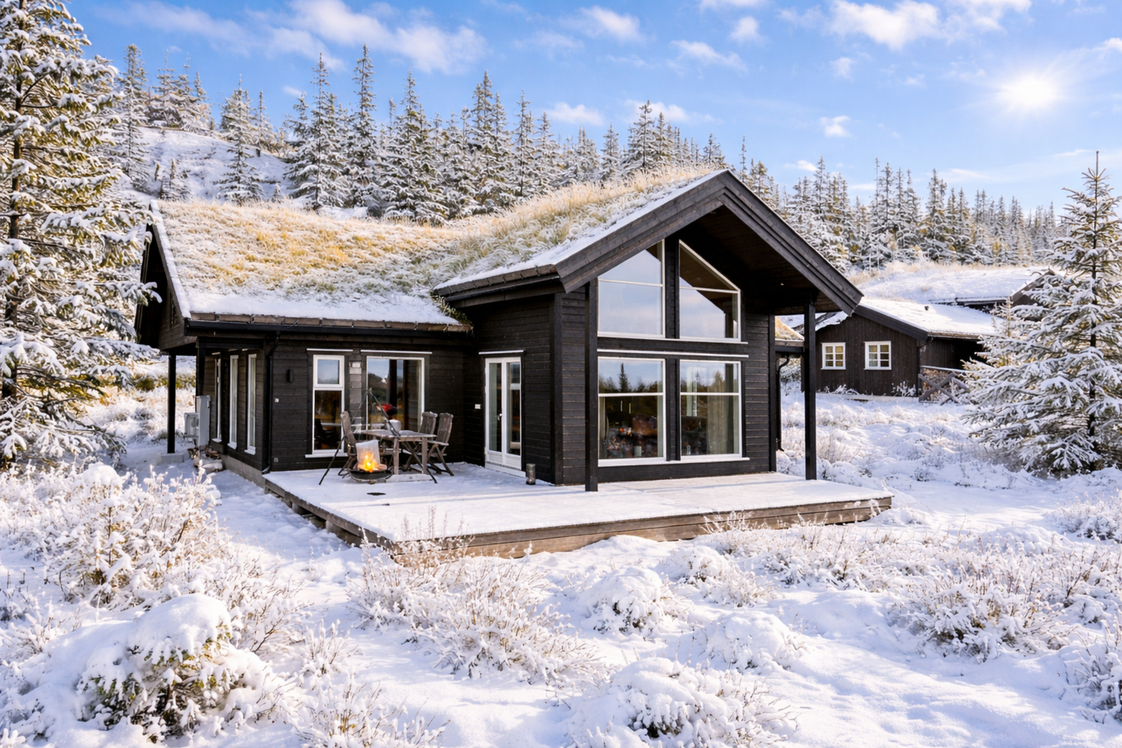 PrivatMegleren v/ Vetle Haug Kristensen har gleden av å presentere denne moderne og påkostede fjellhytta fra 2018 med stor takhøyde, panoramautsikt, innredet hems og nærhet til flott turterreng. Galleribilde