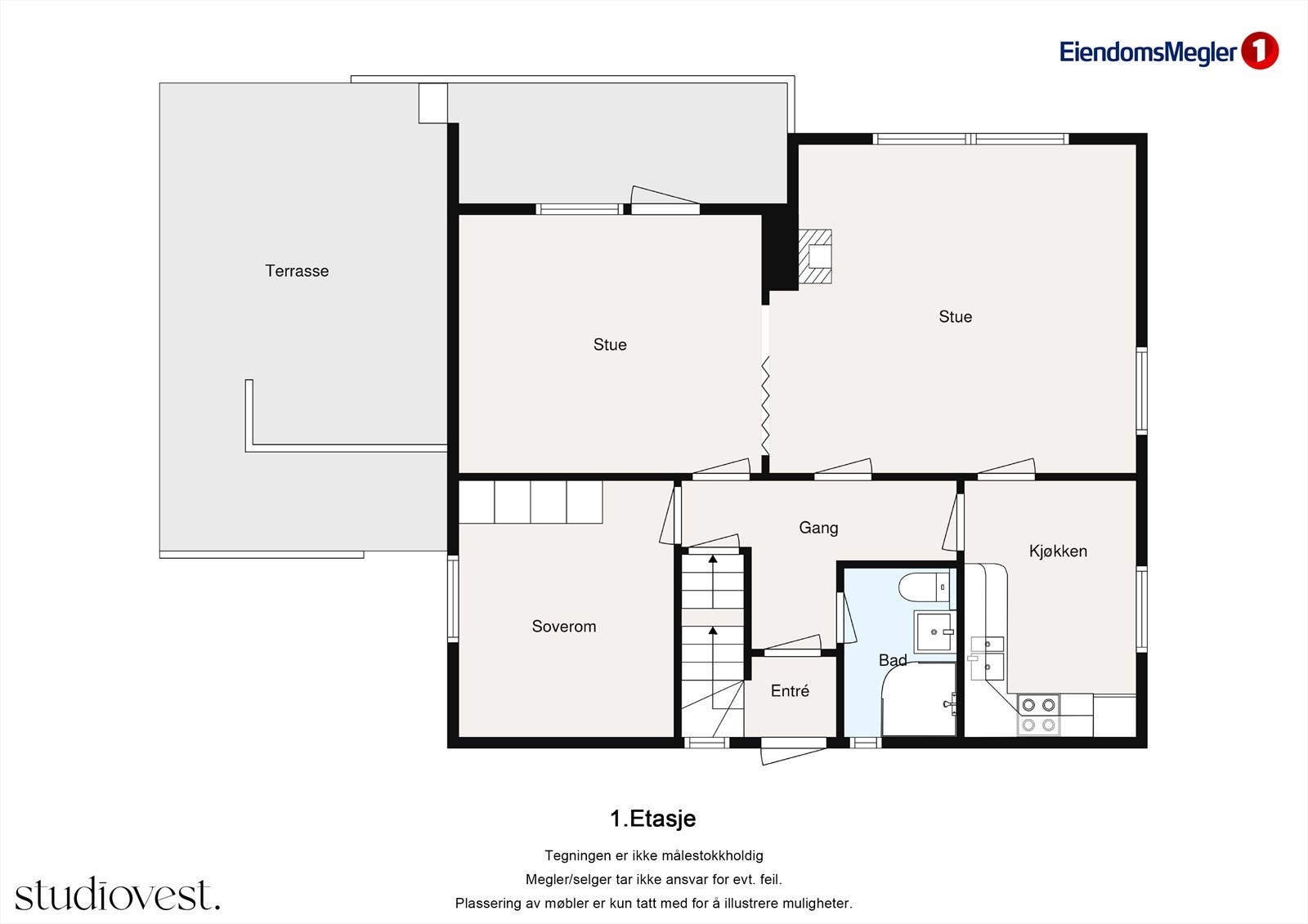 Planskisse Galleribilde