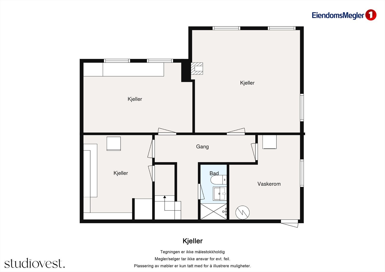 Planskisse Galleribilde