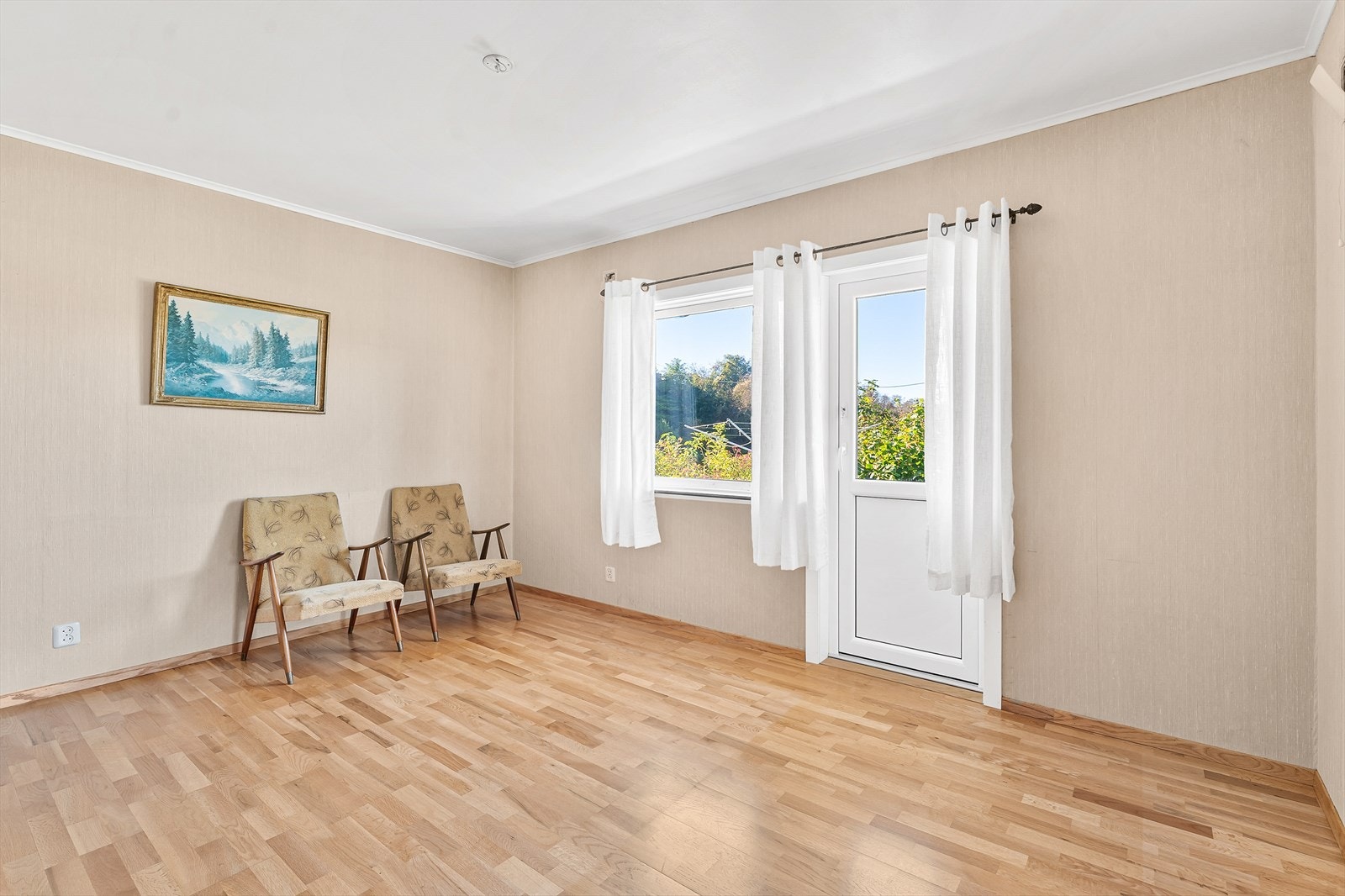 Fra soverommet er det utgang til terrasse Galleribilde