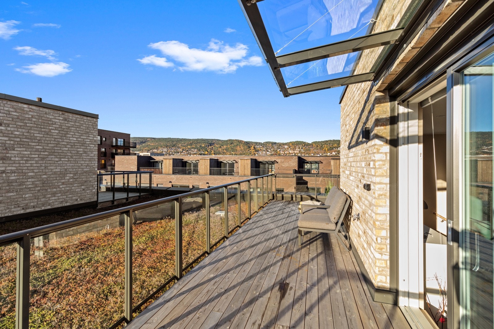 Takterrasse med vannuttak Galleribilde