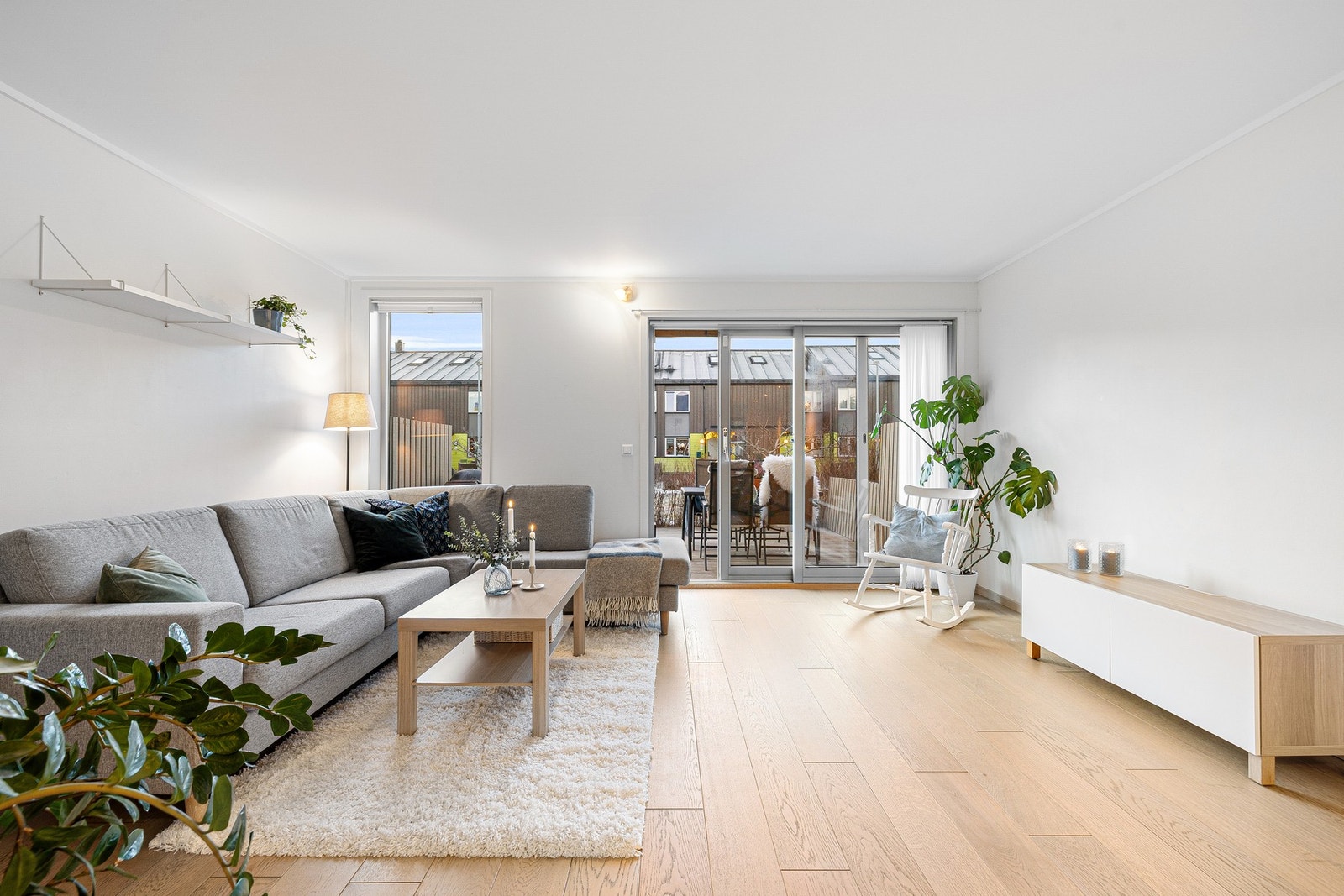 Stuas areal er totalt på 43,1 m² med kjøkkenet Galleribilde