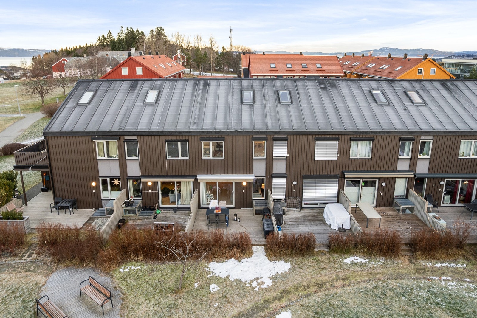 Granåslia barnehage ligger like ved innkjøringen til Wilhelm K. Størens veg Galleribilde