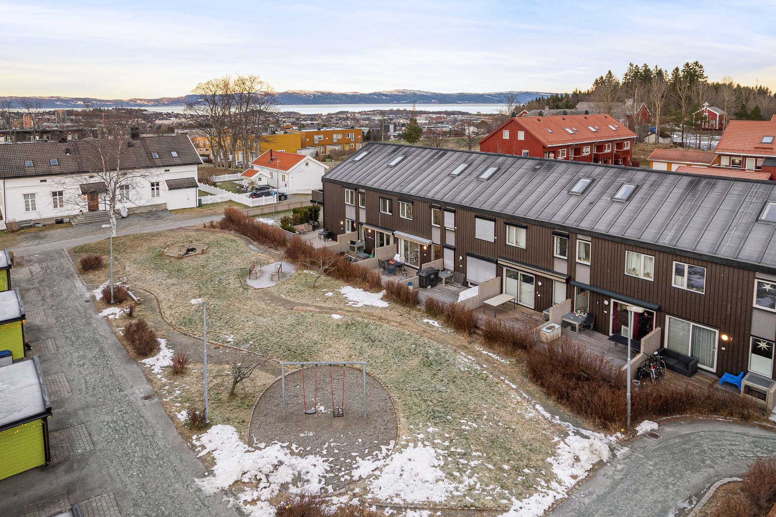 Dronebilde Galleribilde