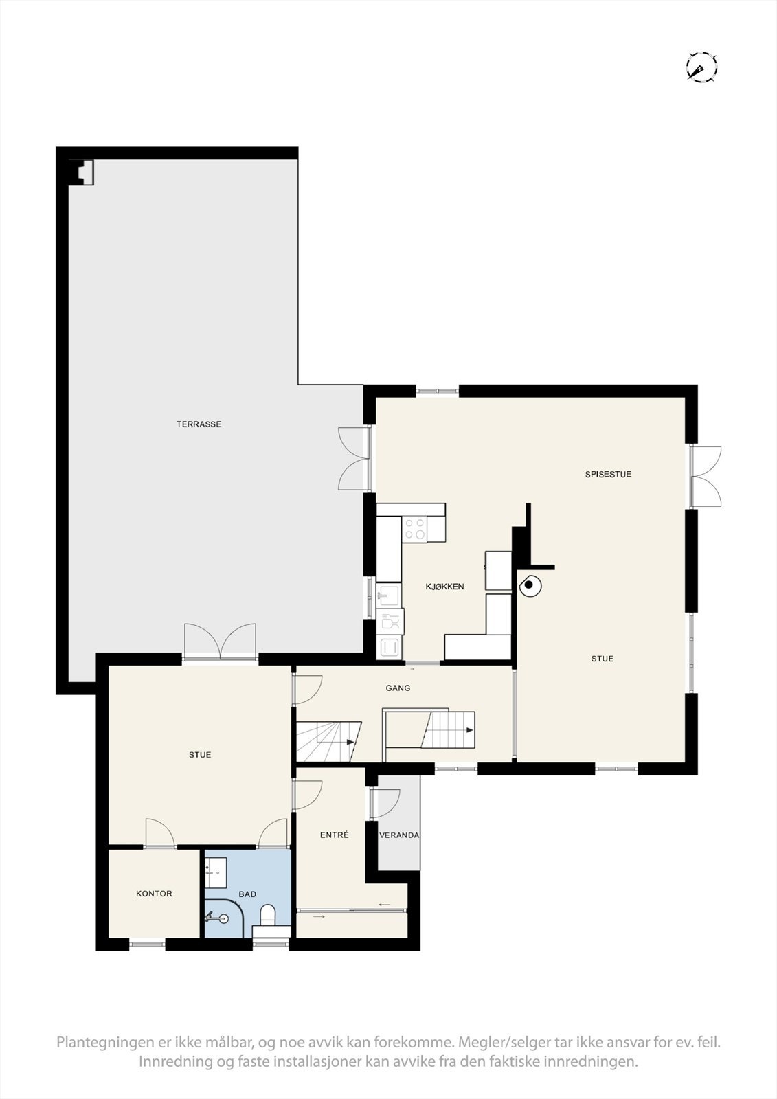 Plantegning | 1. etasje Galleribilde