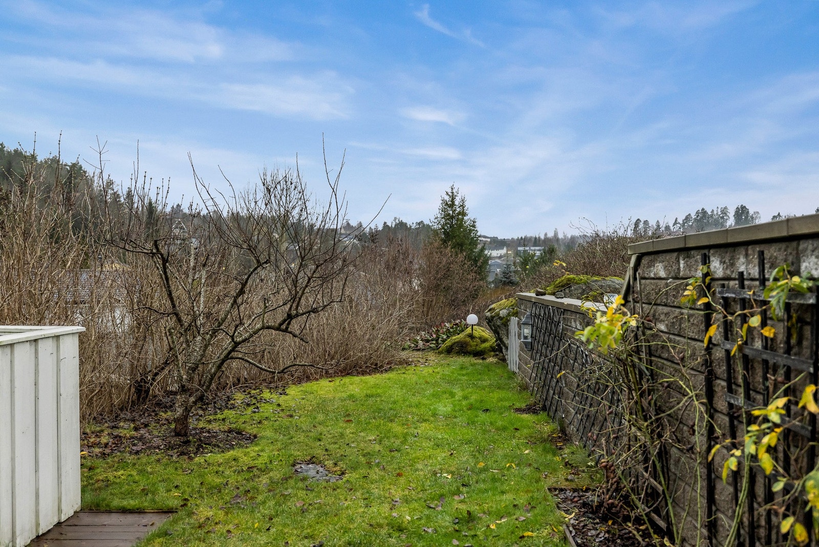 hagen er frodig og pent opparbeidet. Galleribilde