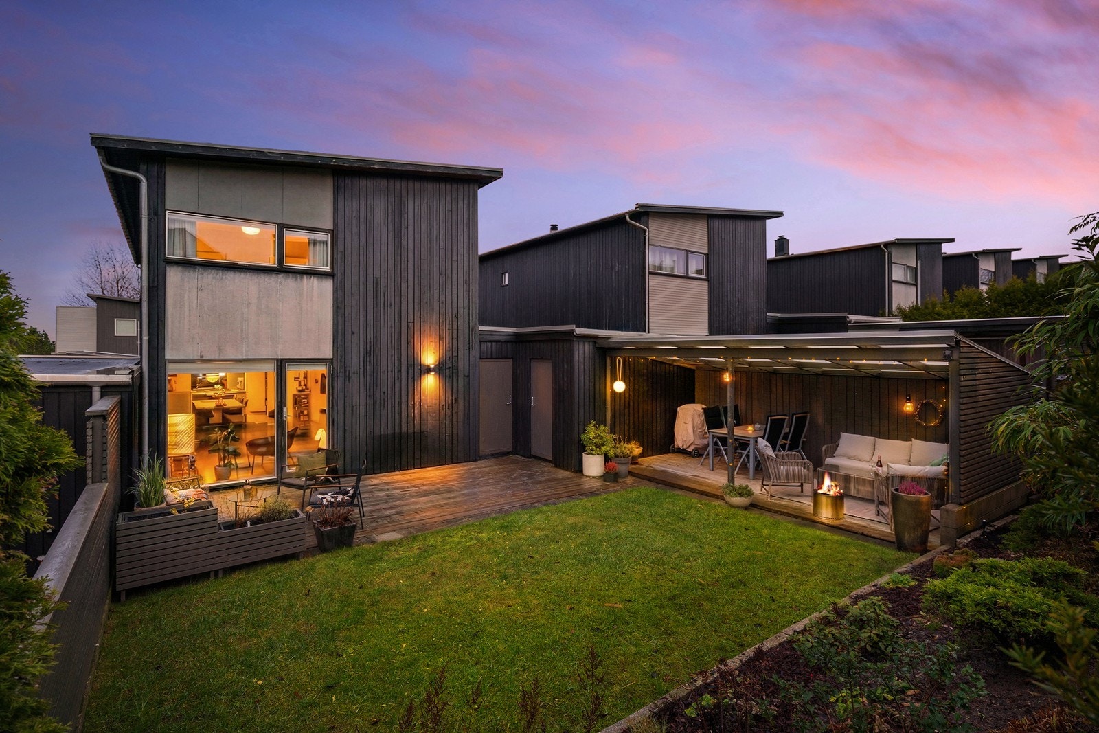 Kveldstemning Galleribilde