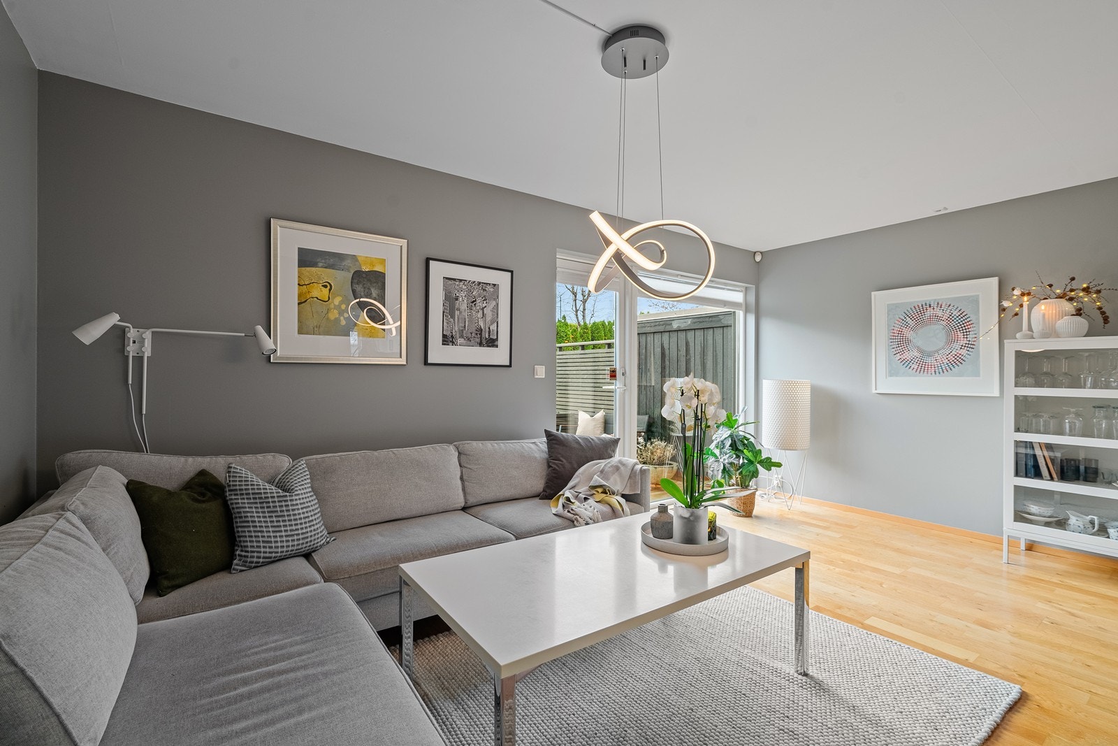 Rommet har flere møbleringsmuligheter. Galleribilde