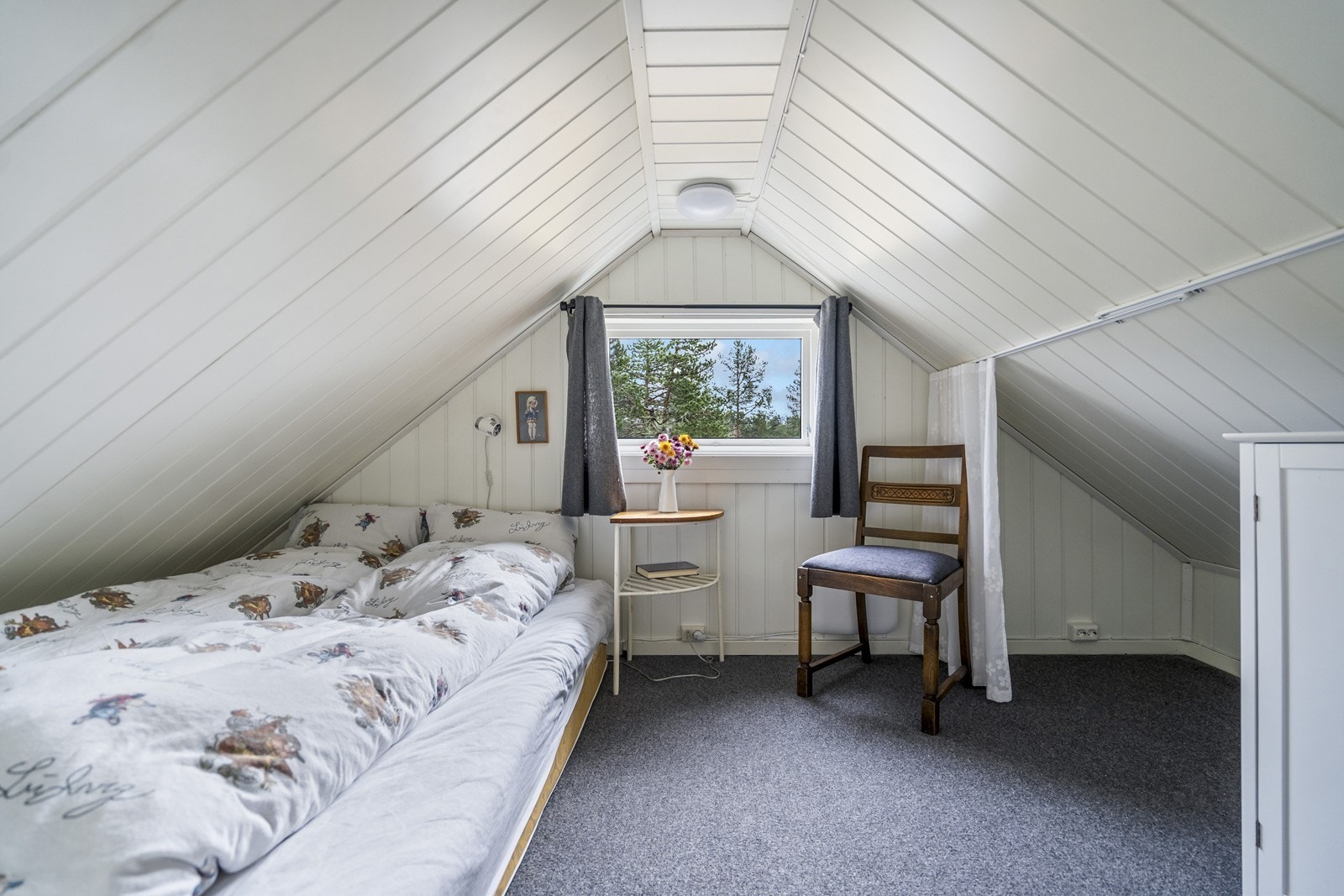 Soverom2 på loft (ikke godkjent). Galleribilde